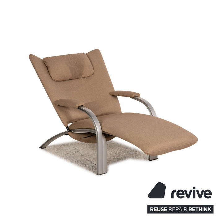 WK Wohnen Spot 698 Stoff Sessel Beige Funktion