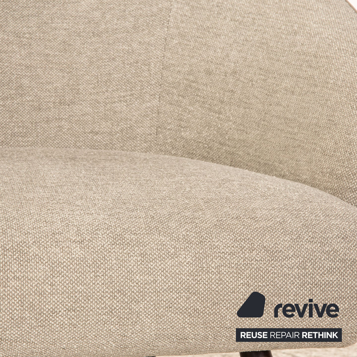 Zimmer + Rohde Club Stuhl Creme Stoff Sessel