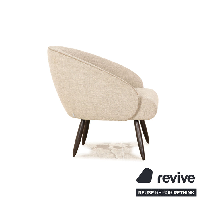 Zimmer + Rohde Club Stuhl Creme Stoff Sessel