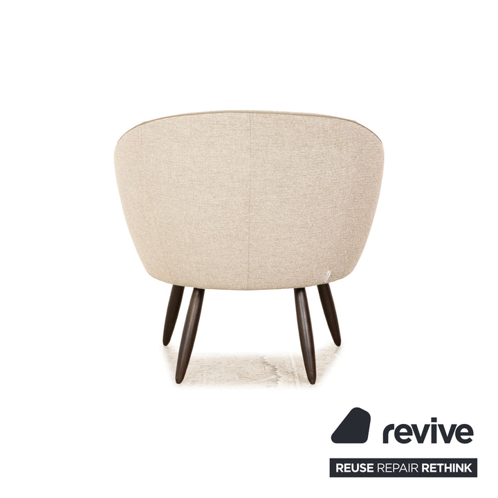Zimmer + Rohde Club Stuhl Creme Stoff Sessel