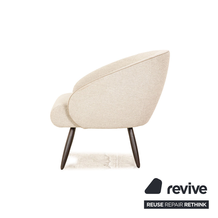 Zimmer + Rohde Club Stuhl Creme Stoff Sessel
