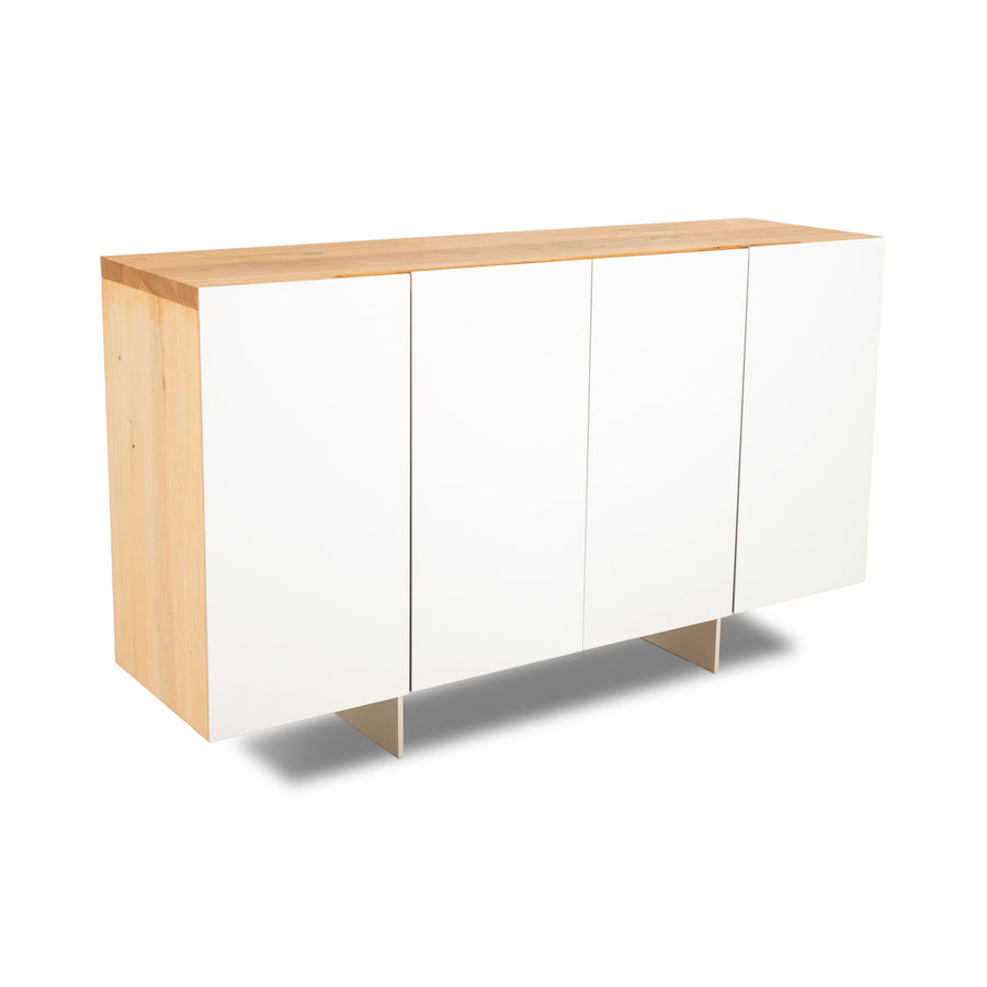 Zoom by Mobimex Tix wooden sideboard silver